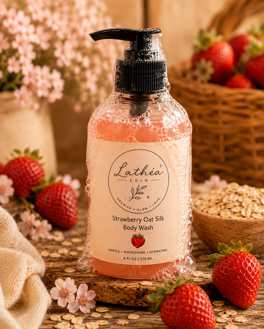 Strawberry Oat Silk Body Wash