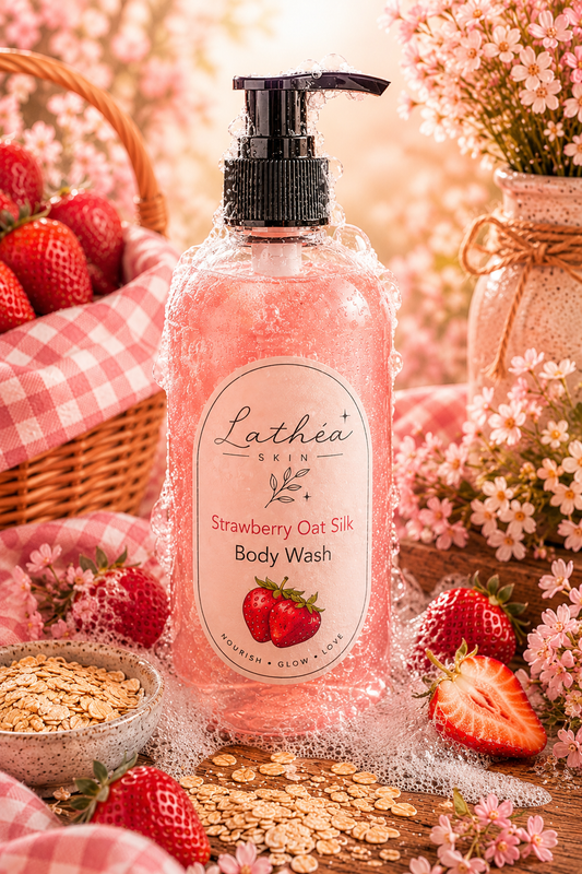 Strawberry Oat Silk Body Wash